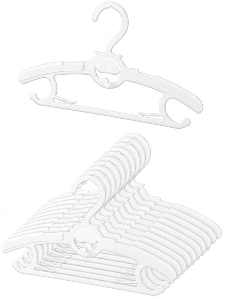 Pack Baby Closet Organizer System- Baby Hangers  Newborn to 24 Months Nursery Closet Organization Set, Extendable Non-Slip Hangers, Gift for New Moms Hangers