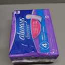 Always Discreet Adult Incontinence Pads for Women, Moderate Absorbency, Long Length, Postpartum Pads, 88 Count (2 Packs of 44)