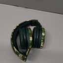 LilGadgets Connect+ Pro Wired Kids Headphones for School with Microphone, Volume Limiting Over-Ear Headset with Cord, SharePort Technology & SoftTouch Padding, Green Digital Camo (Printed)