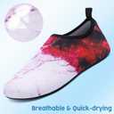 Metog Men Women Water Shoes Quick-Dry Aqua Socks Barefoot Slip-on for Beach Swim Sport Surf Yoga Exercise
