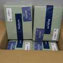 (Set of 10)Bedsure Deep Pocket Twin Sheets Set - Fits Mattresses Up to 21 Inches Thick -3 Piece GentleSoft Bed Sheets, Moisture Wicking, Soft & Cooling Bedsheet & Pillowcases, Easy & Secure Fit, Sage Green