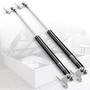 28Inch 120Lb Gas Struts Springs Shocks Lift Support for Boat Cover RV Bed Storage Heavy Duty Toolbox Lid Outdoor Bench Cabinet Trap Door Trailer Floor Hatch 2pcs Scope of Application: 96-132lbs