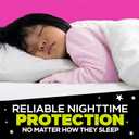 Ninjamas Girls Bedwetting Nighttime Underwear, Pampers Pull Ups Size L (64-95+ lbs), 68 Count, Overnight Underwear Kids, Ultra Absorbent, Hypoallergenic