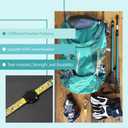 6 Rolls 1.5 inch Feather Nylon Webbing Belt Webbing Straps Purse Straps Backpack Straps Nylon Belt in Thermal Transfer Patterns for Seatbelt, Bags, Backpacks, Handles, Luggage, Slings