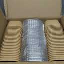 50 Pack 29Oz Disposable Meal Prep Containers With Lids and Forks-Disposable Kraft Paper Bowls-to go food containers-Microwavable and Freezer Safe Take Out Containers for Hot/Cold Food Prep and Salad