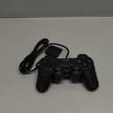 Cipon Wired Controller for PS-2 Console, Black Remote Controllers, PS-2 Accessories Gamepad with Double Vibration, 71 IN Cable