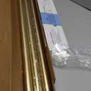 BlastHome Non-Adjustable Luxury Curtain Rods for Windows, 1 Rod Set, 10 foot Fixed Length (Three Rods Connect for a Seamless Look), Brushed Gold