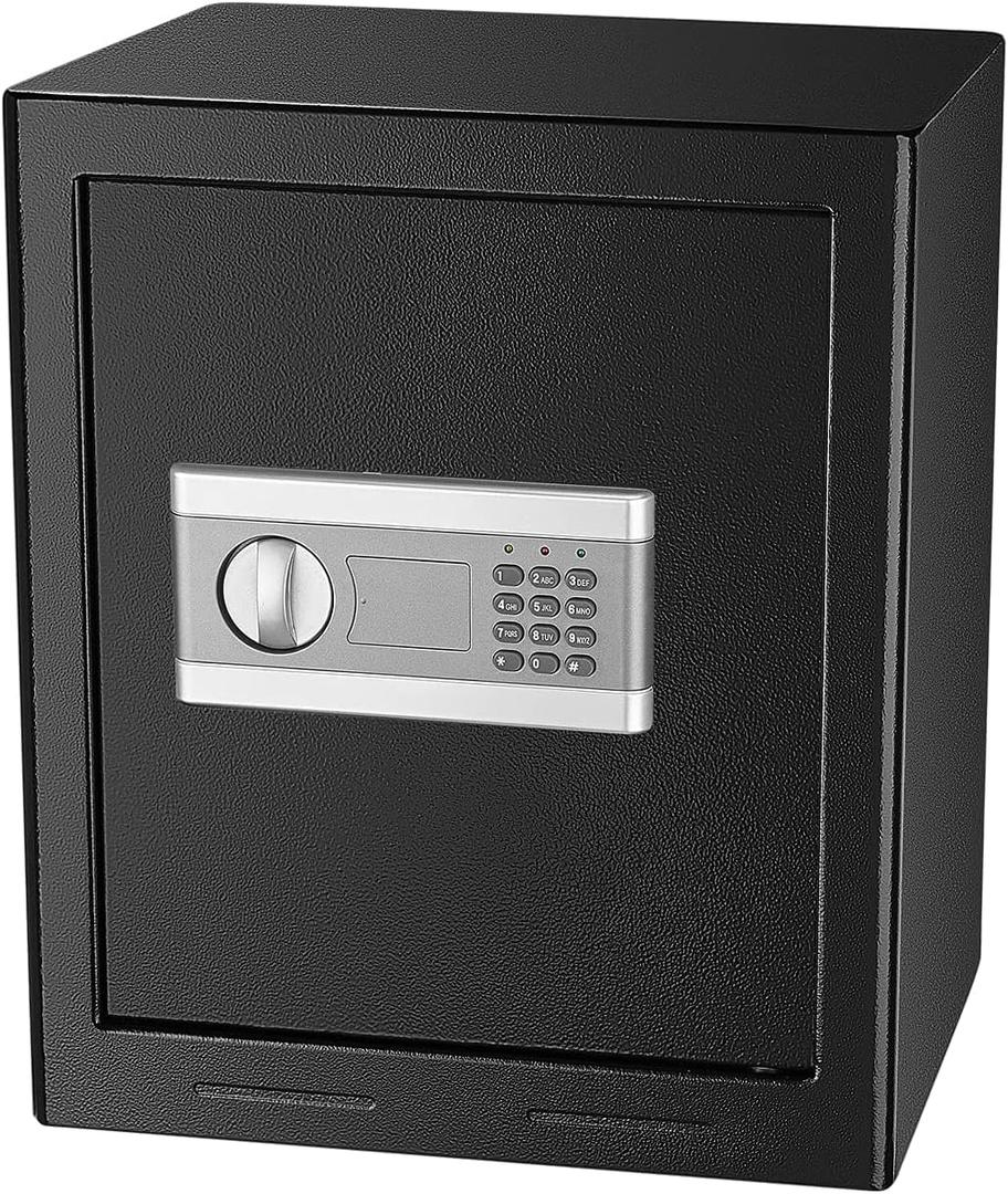 JCNAGXY,Fireproof Waterproof Cabinet s 1.2 Cub Fireproof,Digital Cabinet Security Combination Lock with Keypad LED Indicator, for Cash Jewelry Important Documen