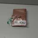 Photo Album 4x6 Photos - 68 Pockets Small Mini Capacity Premium Vegan Leather Cover Case, Portable Wallet Photo Book for Boys Girls Birthday Wedding (Brown)