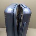 American Tourister Stratum 3.0 Carry-On Spinner, Airline Approved, Durable Hardside Luggage, Expands 1.5", RightHeight™ Adjustable Handle, Elemental Blue