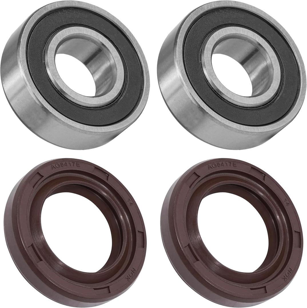 Caltric Front Wheel Ball Bearings & Seals Kit Compatible with Honda 70 Atc70 Atc-70 1978-1985