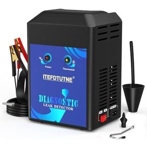 ITEFDTUTNE Automotive Smoke Machine Built-in Air Pump, Evap Smoke Machine Leak Tester,19-23 PSI Auto Fuel Pipe System Leak Detector for EVAP, Vacuum, Fuel and More Leak Testing