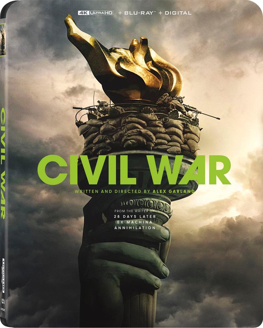 Civil War - BLURAY, Digital, 4K ULTRA HD, Format: Blu-ray