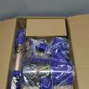 Cordless Vacuum Cleaner, 180 Bendable Wand Stick Vacuum Cleaners with Touch Screen, 8-in-1 Vacuum with Lightweight Rechargeable Battery, Long lasting Runtime for Home Hard Floor Low-Pile Carpet (Blue)