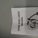 Fuel Hose Reel 3/4" x 33 ft, Retractable Diesel Reel with Nozzle, Black