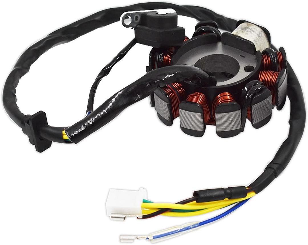 LABLT 11 Pole/Coils Ignition Stator Magneto Performance for 125CC 150CC GY6 Scooter Engines with DC System Taotao Scooter