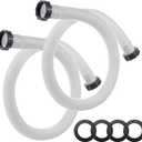 1.5" Pool Hose for Intex Filter Pump - 29060E Pool Hoses for Above Ground Pools, 1.5 Inch Pool Filter Hose for Coleman Intex Sand Filter Pumps & Saltwater Systems 59" Long (2 Pack)