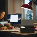 4X6 Index Card Holder, Index Card Storage Box 4 x 6 Inches, Fits 2400 Flash Cards - 2 Pack, Black