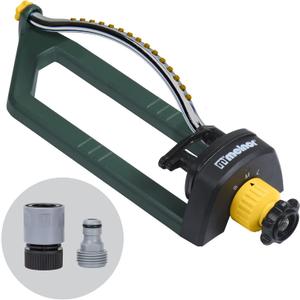 Melnor 65151AMZ Oscillating Sprinkler with 15 Precision Nozzles and QuickConnects