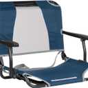 GCI Outdoor Comfort Chair and Stadium Seat, Big comfort stadium chair, armrests