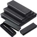 Yexiya 12 Pieces Empty Pen Gift Box with Cushion for Display Pencil Ballpoint Fountain Pen Jewelry Black Cardboard Collection Case for Christmas Wedding Business Birthday Souvenir Office Supplies