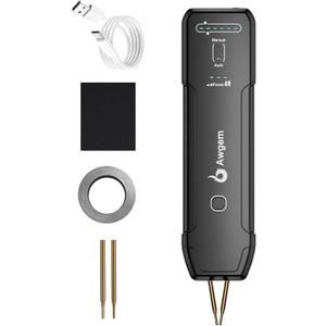 Battery Spot Welder,Awgem Handheld Spot Welder with 11 Gear,Replacement Needles,Auto/Humanized Manual Modes,Portable Spot Welding for 18650/lithium battery