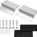 SAL Aluminum Ramp Top Kit, 2" 12" Heavy Duty Loading Ramp Ends for Truck, Motorcycle, Lawn Mower, and ATV, 750lbs Capacity Per Ramp