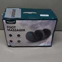 Foot Massager with Heat, Shiatsu Foot and Calf Electric Kneading Massager Machine with Roller for Relaxation, Plantar Fasciitis, Pain Relief, Gifts for Women & Men, Grey