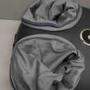 Nekteck Shiatsu Foot Massager with Heat [2026 Upgraded], FSA Eligible Deep Kneading Therapy Air Compression, HSA Feet Massage for Plantar Fasciitis, Improve Blood Circulation Foot Wellness Pain Relief (Gray (Regular))