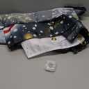 Brightown Christmas Garage Door Cover 6 x 13 ft Decorations, with Magnetic Hook and Elastic Cord for Easy Installation, Large Banner Backdrop for 2 Car Garage Door Party Wall Door Gate (White)