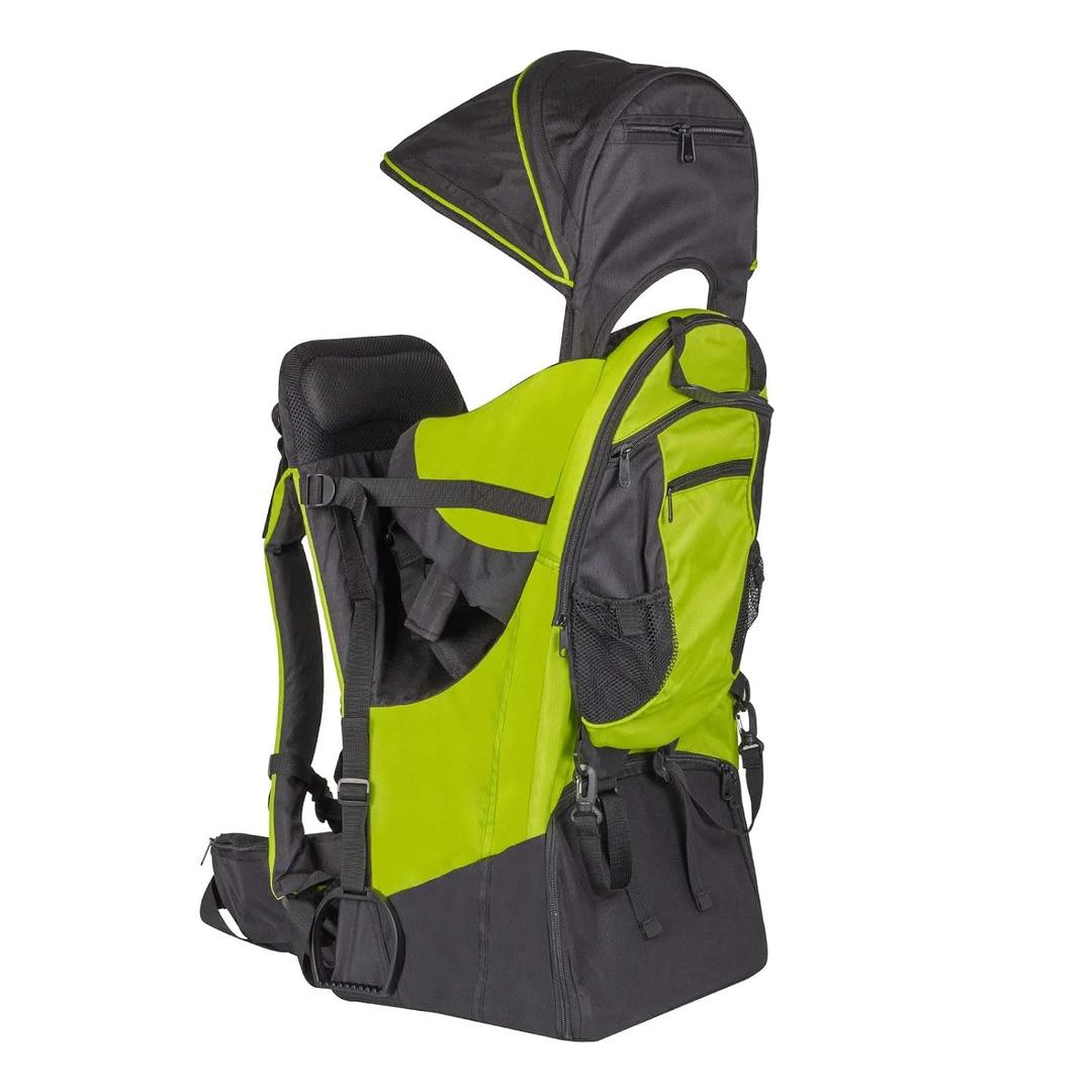 Baby Backpack Carrier, Safe Toddler Hiking Backpack Carrier Camping Child Carriers with Rain Cover Child Kid Sun Shade Large Storage Insulated Pocket, Adjustable Padded Children Seat
