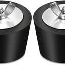 Honoson 2 Pcs 1.25 to 1.5 Inch Pool Winterizing Plugs PVC/steel Pipe Plugs Rubber Hole Stoppers for Swimming Pool Return Skimmer Winter Expansion with SS Screw, Stainless Steel Bolt, Heavy Duty Rubber