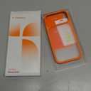 TORRAS Shockproof for iPhone 17 Pro Max Case with Camera Control Button, [12FT Military Grade Drop Protection] Enhanced Grip & Soft Touch Translucent 17 Pro Max Case with DIY Buttons, Neon Orange