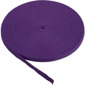 2 x PATIKIL Cotton Twill Tape 5/8 Inch 50 Yards Cotton Ribbon Bias Binding Tape Herringbone Webbing Trim for Sewing Gift Wrapping Craft DIY Dark Purple