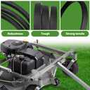 HASMX Replacement Belt Replaces for Part Numbers 6046 Fits for Swisher Mowers (1/2" x 47")