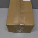 7OZ Plastic Wine Glasses, 48Pcs Amber Reusable Drinking Cups Vintage Champagne Flutes, Plastic Crystal Water Goblets for Parties Stemmed Shatterproof Drinking Glasses for Wedding, Toasting Party