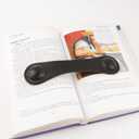 Leather Weighted Bookmark, Page Weight Holder for Hands Free Reading, Portable Book Weight for Cookbooks Music Books and Craft Books Appreciation Gift