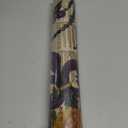 Artoid Mode Irises Flowers Mardi Gras Doormat, Carnival Home Decor Switch Rug Low-Profile Door Mat Floor Mat for Indoor Outdoor 17x29 Inch