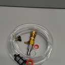 RIDGE WASHER Downstream Injector for Pressure Washer, Chemical Power Washer Injector kit, 10 Feet Soap Tubing with High Pressures Soap Injectors, 3/8 Quick Connect, 3-5 GPM