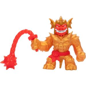 HEROES OF GOO JIT ZU Stretch Strikers Deluxe Hero Pack Blazagon, Stretchy Action Figure with 20+ Awesome Battle Sounds, Stretchy Armor and Stretchy Weapon