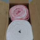 Amazon Basics 13 Gallon Flextra Strength Tall Kitchen Drawstring Trash Bags, Tear Resistant, 10% Post Consumer Recycled, 90 Count