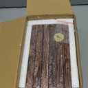 BESCRCL 5x7 Picture Frame with Real Glass Set of 6, Brown Wooden Frame 5 x 7 for Wall or Tabletop