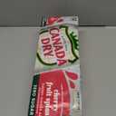 Canada Dry Zero Sugar Cherry Gingerale Fruit Splash 12oz, Pack of 12 (EXP 08/31/26)