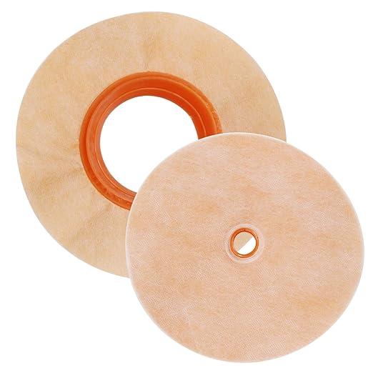 Tondiamo 2 Pack Pipe Valve Gasket Kit Includes Mixing Seal 4-1/2 Inch and 3/4 Inch Opening, Waterproofing Round Pipe Seal Gasket for Shower Valve and Shower Head