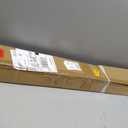 Easy Install No Drill Curtain Rod Set 72-144", White