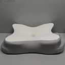 Fyova Cervical Neck Pillow, Ergonomic Memory Foam Pillows with Breathable Pillowcase, Adjustable Contour Neck Support Pillow for All Positions