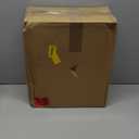 IEEK 25 Lbs Rice Dispenser, Large Cereal Dry Food Storage Containers with Measuring Cup and Lid,Moisture Proof Airtight Food Dispenser  for Rice,Corn,Coffee Bean,Grain,Soybean and Oatmeal,White