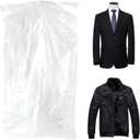 Pack of 100 Garment Bag, Transparent Suit Bag,Clothing Dust Cover, Gown and Dress Storage Bag 60  90 cm