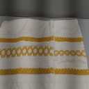 MIULEE Set of 2 Mustard Yellow Boho Decorative Lumbar Pillow Covers 12x20 Inch Farmhouse Rustic Couch Throw Pillows Modern Cotton Cushion Covers Retro Macrame Woven Spring Decor for Bed Sofa Chair