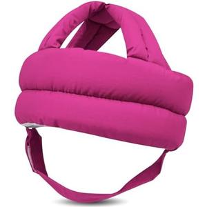 REFLYAWAY Baby Head Protector Baby Helmet for Crawling Walking, No Bumps Safety Head Adjustable Protective Cap for Walking, Playing (Rose Red)